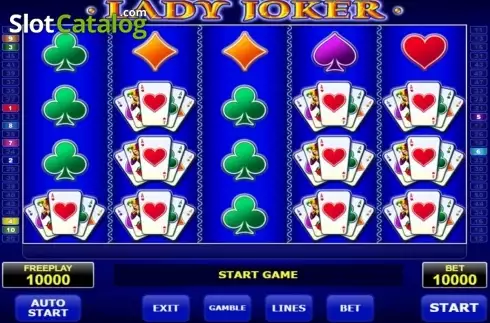Οθόνη5. Lady Joker Κουλοχέρης