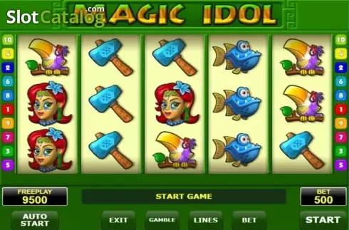 Οθόνη5. Magic Idol (Amatic Industries) Κουλοχέρης