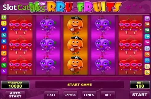 Οθόνη5. Merry Fruits Κουλοχέρης