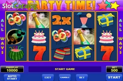 Οθόνη6. Party Time Κουλοχέρης