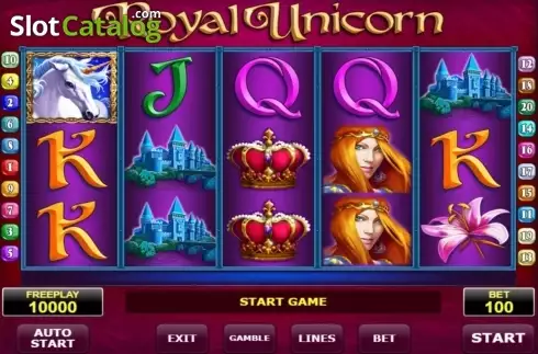 Οθόνη6. Royal Unicorn Κουλοχέρης