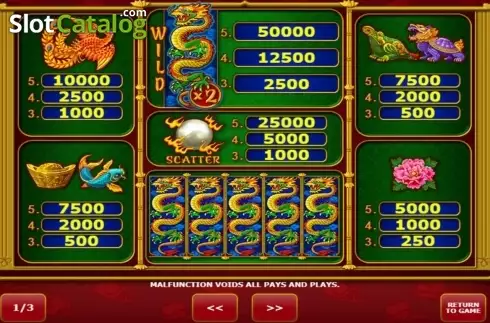 Οθόνη2. Wild Dragon (Amatic) Κουλοχέρης