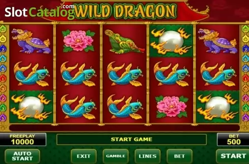 Οθόνη5. Wild Dragon (Amatic) Κουλοχέρης