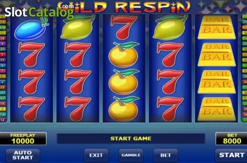 Οθόνη6. Wild Respin Κουλοχέρης