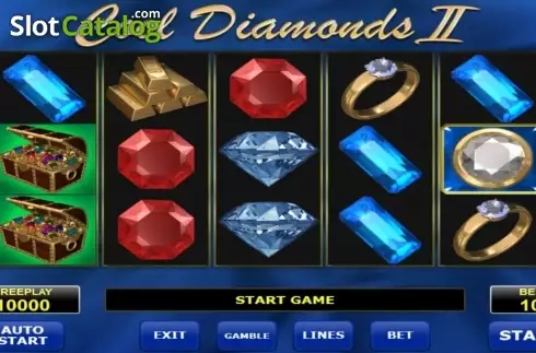 Οθόνη5. Cool Diamonds II Κουλοχέρης