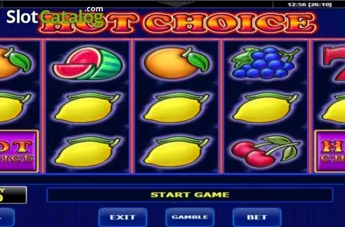 Οθόνη2. Hot Choice Κουλοχέρης