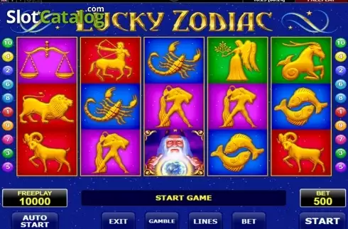 Οθόνη2. Lucky Zodiac (Amatic) Κουλοχέρης 
