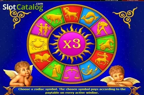 Οθόνη9. Lucky Zodiac (Amatic) Κουλοχέρης 