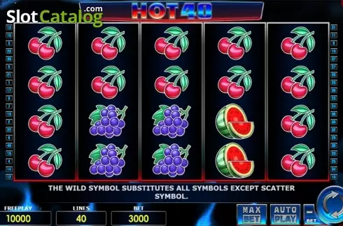 Οθόνη2. Hot 40 Κουλοχέρης