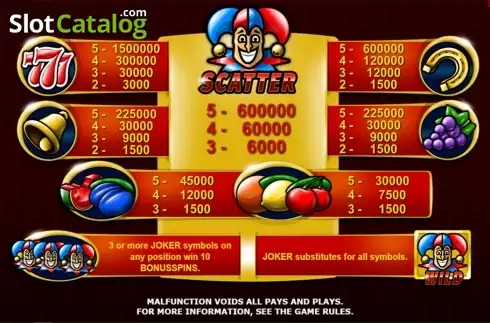 Οθόνη7. Golden Joker (Amatic Industries) Κουλοχέρης
