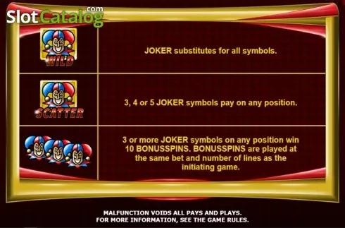 Οθόνη9. Golden Joker (Amatic Industries) Κουλοχέρης