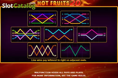 Οθόνη8. Hot Fruits 20 (Amatic Industries) Κουλοχέρης