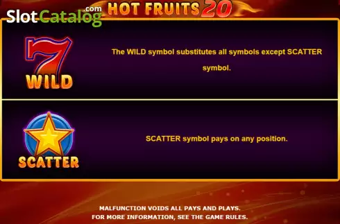 Οθόνη9. Hot Fruits 20 (Amatic Industries) Κουλοχέρης