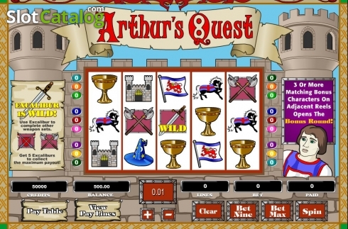 Οθόνη2. Arthur's Quest Κουλοχέρης
