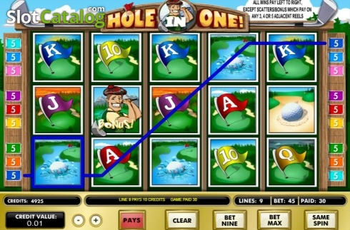 Οθόνη3. Hole in One (Amaya) Κουλοχέρης