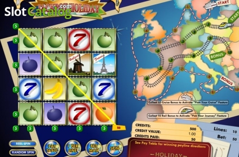 Οθόνη3. Jackpot Holiday Κουλοχέρης