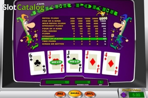Οθόνη2. Joker Poker (Amaya) Κουλοχέρης