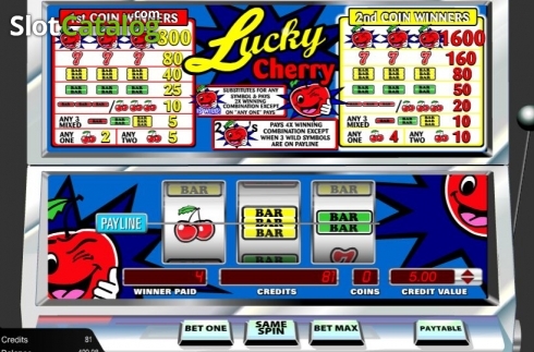 Οθόνη3. Lucky Cherry (Amaya) Κουλοχέρης
