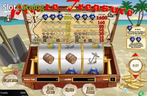 Οθόνη2. Pirate Treasure (Amaya) Κουλοχέρης