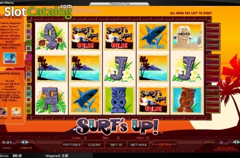 Οθόνη2. Surfs Up Κουλοχέρης 