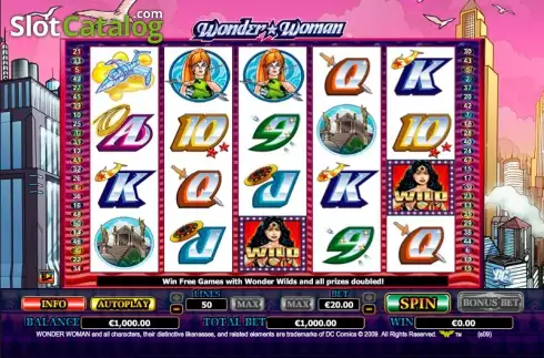 Οθόνη7. Wonder Woman (Amaya) Κουλοχέρης