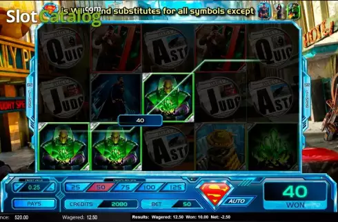Οθόνη8. Superman: Last Son of Krypton Κουλοχέρης 