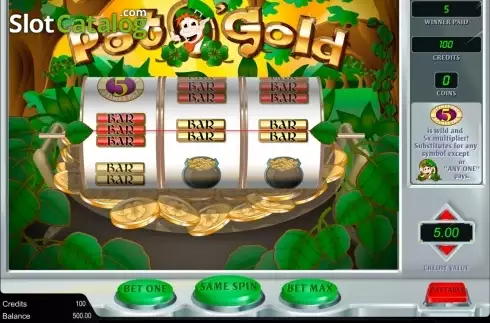 Οθόνη4. Pot O' Gold (Amaya) Κουλοχέρης