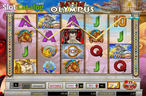 Οθόνη5. Battle for Olympus Κουλοχέρης