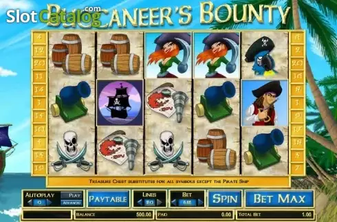 Οθόνη4. Buccaneer's Bounty Κουλοχέρης