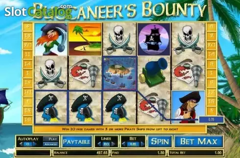Οθόνη6. Buccaneer's Bounty Κουλοχέρης