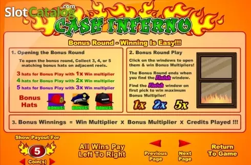 Οθόνη5. Cash Inferno Κουλοχέρης
