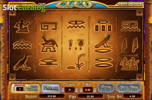 Οθόνη6. Cleo Queen of Egypt Κουλοχέρης 