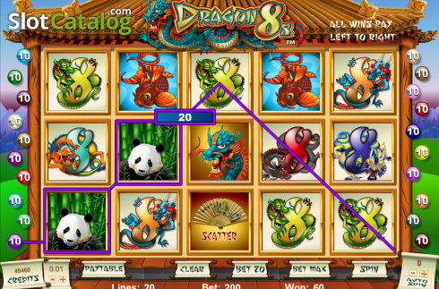 Οθόνη5. Dragon 8s Κουλοχέρης