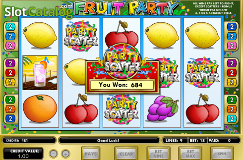 Οθόνη7. Fruit Party (Amaya) Κουλοχέρης
