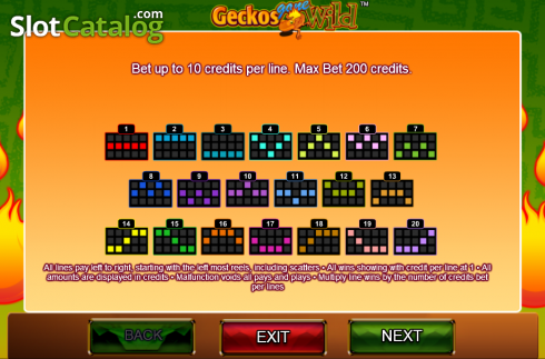 Οθόνη2. Geckos Gone Wild Κουλοχέρης