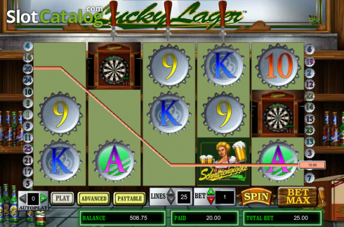 Οθόνη6. Lucky Lager Κουλοχέρης
