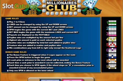 Οθόνη3. Millionaires Club II Κουλοχέρης