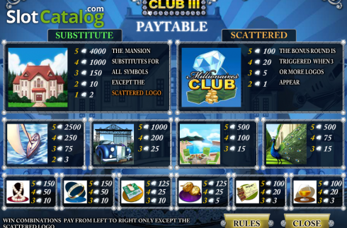 Οθόνη2. Millionaires Club III Κουλοχέρης