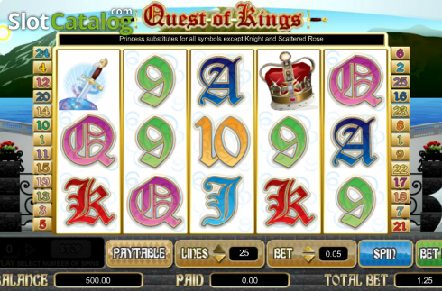 Οθόνη4. Quest of Kings Κουλοχέρης 