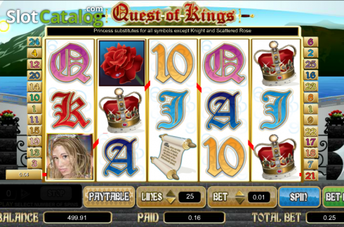 Οθόνη5. Quest of Kings Κουλοχέρης 