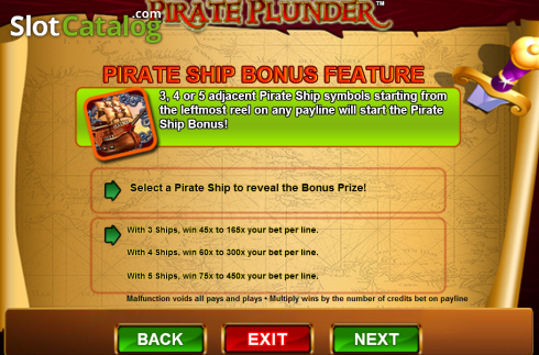 Οθόνη6. Pirate Plunder (Amaya) Κουλοχέρης