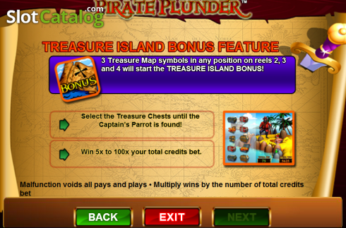 Οθόνη7. Pirate Plunder (Amaya) Κουλοχέρης