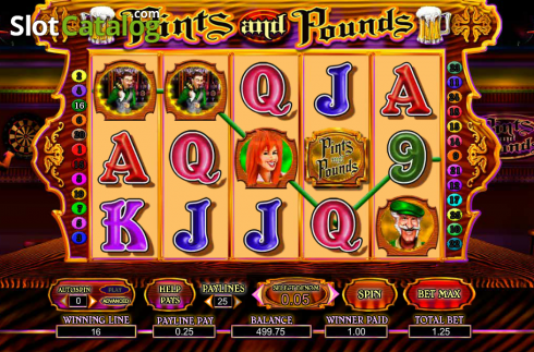 Οθόνη6. Pints and Pounds Κουλοχέρης