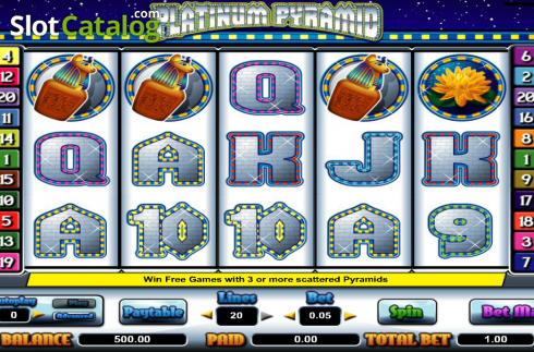 Οθόνη4. Platinum Pyramid Κουλοχέρης