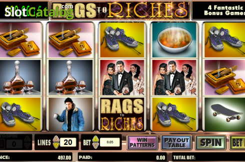 Οθόνη5. Rags to Riches Κουλοχέρης