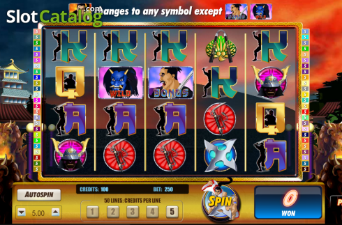 Οθόνη5. Shogun Showdown Κουλοχέρης
