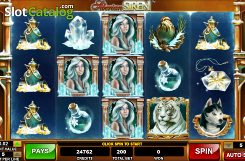 Οθόνη8. Siberian Siren Κουλοχέρης