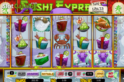 Οθόνη4. Sushi Express Κουλοχέρης
