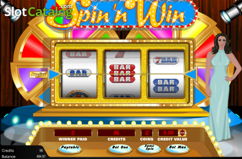 Οθόνη3. Spin 'n Win Κουλοχέρης
