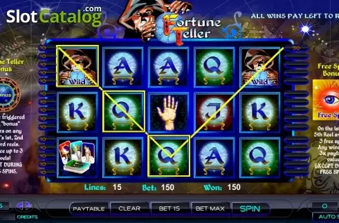 Οθόνη 5. Fortune Teller (Amaya) Κουλοχέρης